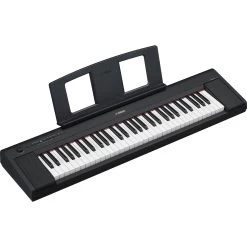 Yamaha NP15B 61-Key Entry-Level Piaggero Ultra-Portable Digital Piano, Black -Musical Instrument Store yam np15b 4
