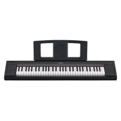 Yamaha NP15B 61-Key Entry-Level Piaggero Ultra-Portable Digital Piano, Black -Musical Instrument Store yam np15b 7