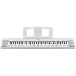 Yamaha NP35WH 76-Key Mid-Level Piaggero Ultra-Portable Digital Piano, White 12 Yamaha NP35WH 76-Key Mid-Level Piaggero Ultra-Portable Digital Piano, White -Musical Instrument Store yam np35wh 5