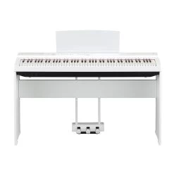 Yamaha P-125a 88-Key Weighted-Action Digital Piano Keyboard, White -Musical Instrument Store yam p125awh 5