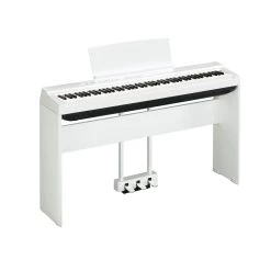 Yamaha P-125a 88-Key Weighted-Action Digital Piano Keyboard, White -Musical Instrument Store yam p125awh 6