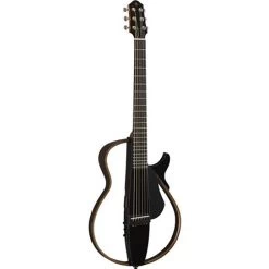 Yamaha SLG200S Steel-String Silent Guitar In Trans Black