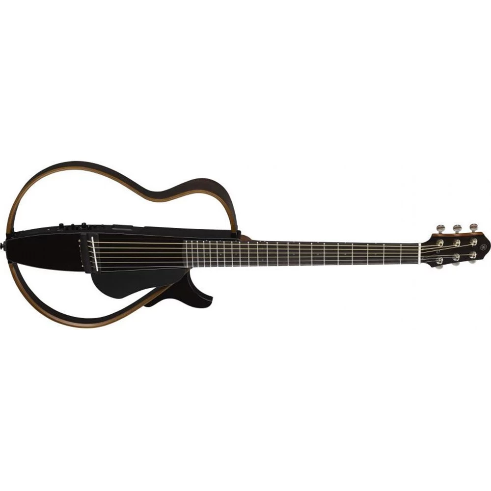 Yamaha SLG200S Steel-String Silent Guitar In Trans Black 4 Yamaha SLG200S Steel-String Silent Guitar In Trans Black - Image 2