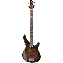 Yamaha TRBX174EW Bass, Flamed Mango Top, Rosewood Fretboard, Tobacco Brown Sunburst