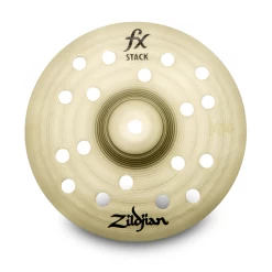 Zildjian FXS8 8" Fx Stack Pair W/ Mount Drum Set Cymbals